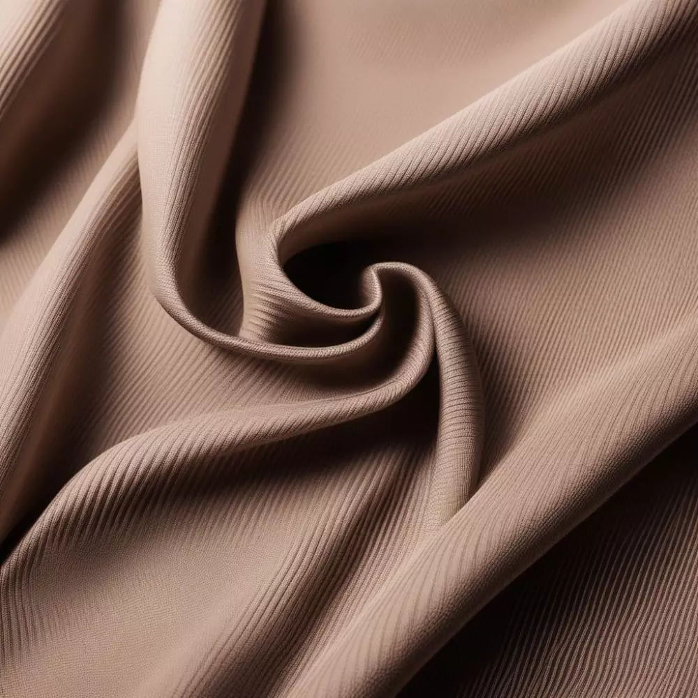 Nahaufnahme eines modernen Kompressionskleidungsstücks mit fortschrittlicher Stofftechnologie und elegantem Design, auf neutralem Hintergrund. Fotografierstil, umgesetzt als hochauflösende, detailreiche Makrofotografie mit einem 100mm Objektiv und Studiolicht.