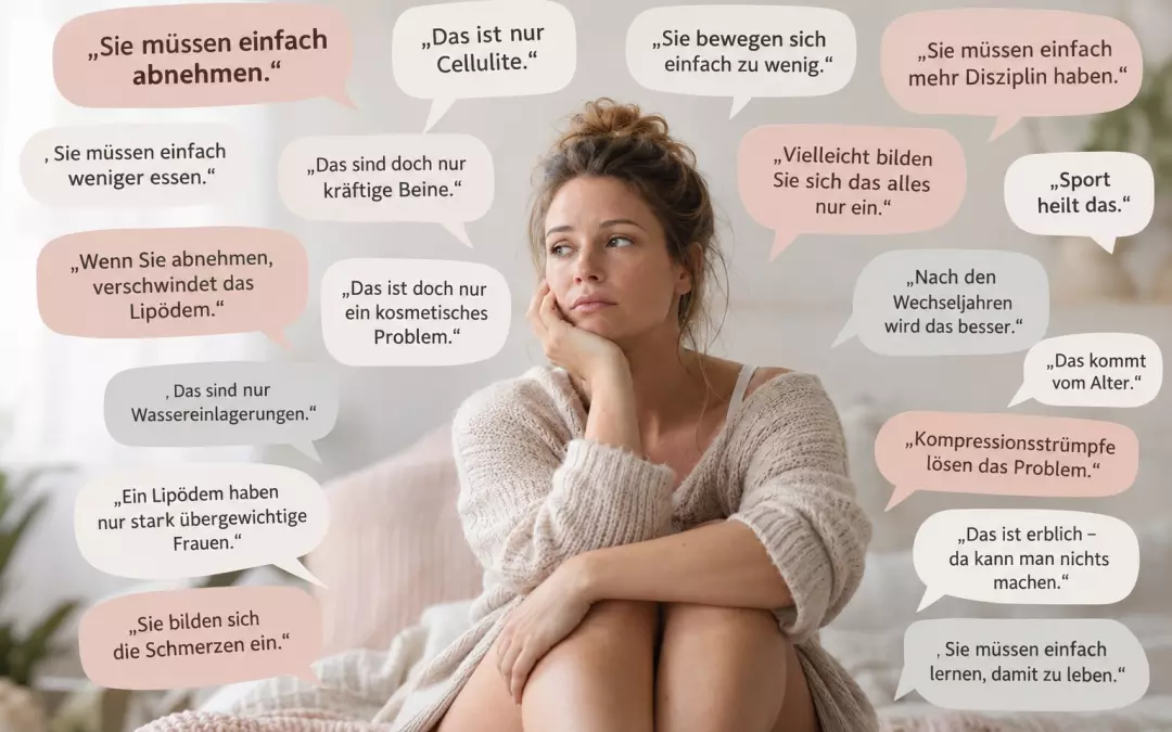 &bdquo;Sie m&uuml;ssen einfach abnehmen.&ldquo; &ndash; 20 S&auml;tze, die Frauen mit Lip&ouml;dem immer wieder h&ouml;ren