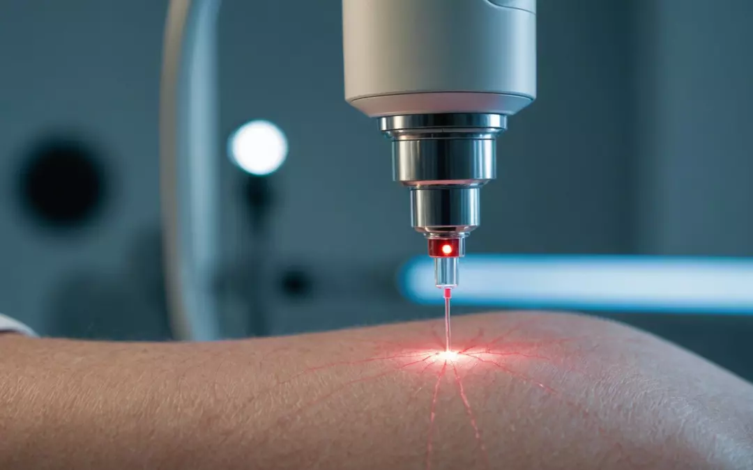Besenreiser effektiv mit Laser entfernen